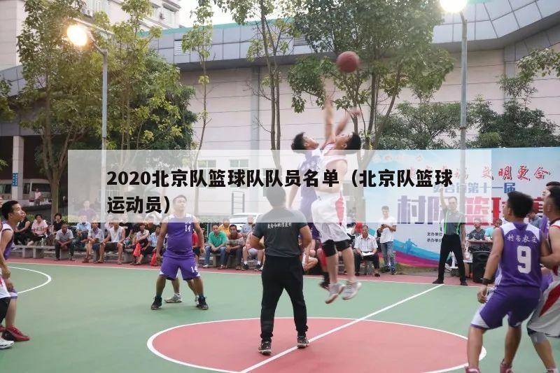 2020北京队篮球队队员名单（北京队篮球运动员）